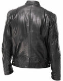 Leather Jacket Slim Leather Jacket