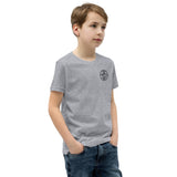 Youth Short Sleeve T-Shirt Black Logo